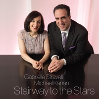 GABRIELLE STRAVELLI - Gabrielle Stravelli & Michael Kanan : Stairway to the Stars cover 