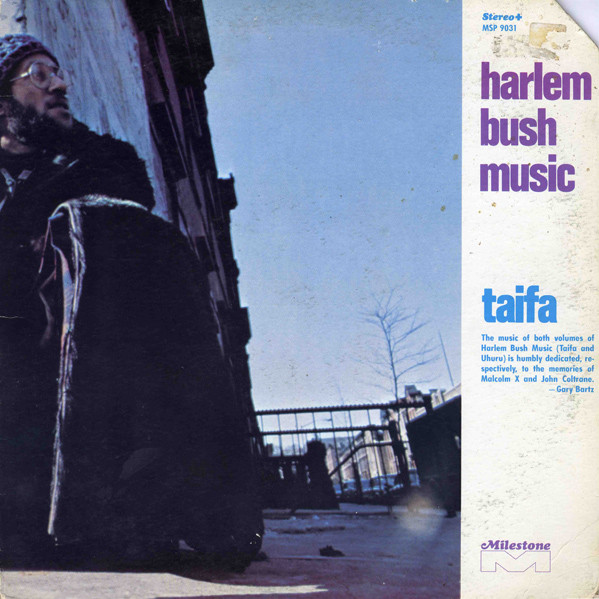 GARY BARTZ - Harlem Bush Music - Taifa cover 