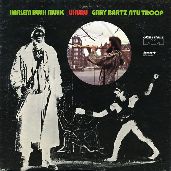 GARY BARTZ - Harlem Bush Music - Uhuru cover 