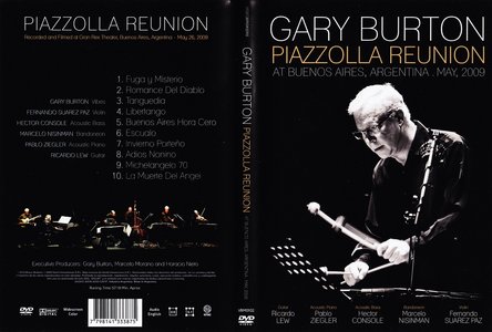 GARY BURTON - Piazzolla Reunion cover 