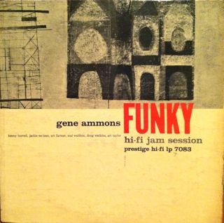 GENE AMMONS - Funky cover 