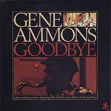 GENE AMMONS - Goodbye cover 