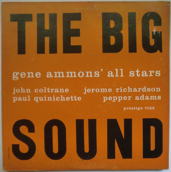 GENE AMMONS - The Big Sound cover 