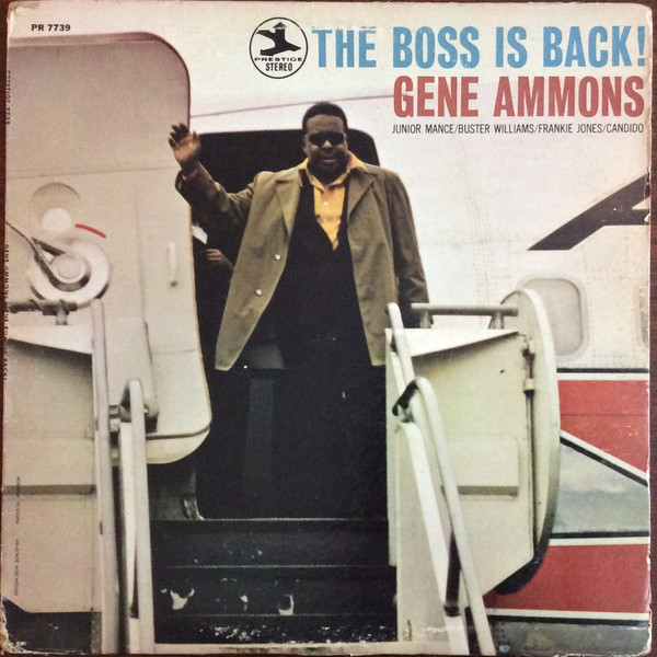 GENE AMMONS - The Boss Is Back! cover 
