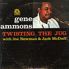 GENE AMMONS - Twisting The Jug cover 