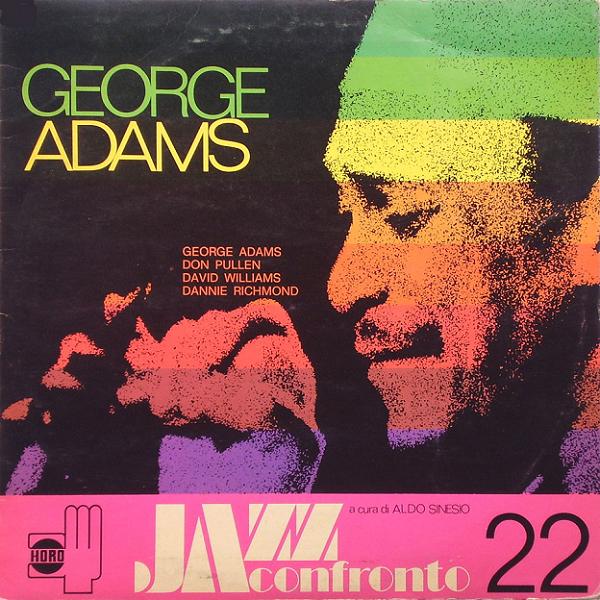GEORGE ADAMS - Jazz A Confronto 22 cover 