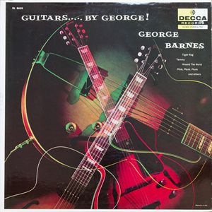 GEORGE BARNES - Guitars - By George ! cover 