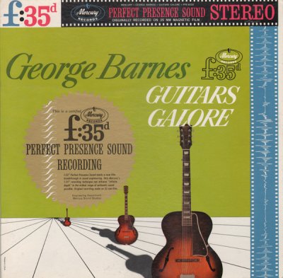 GEORGE BARNES - Guitars Galore (aka Guitars A' Plenty) cover 