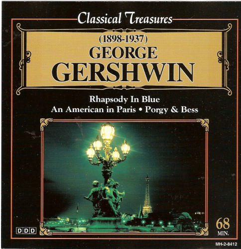 GEORGE GERSHWIN - Classical Treasures cover 