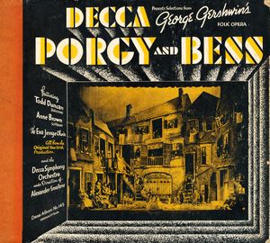 GEORGE GERSHWIN - Porgy And Bess cover 