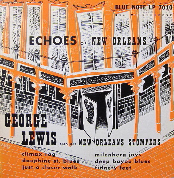 GEORGE LEWIS (CLARINET) - Echoes Of New Orleans cover 