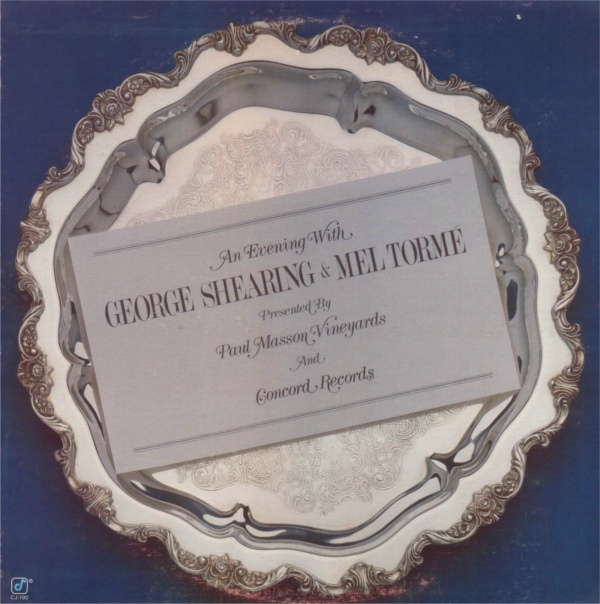 GEORGE SHEARING - An Evening With George Shearing And Mel Tormé cover 