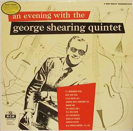 GEORGE SHEARING - An Evening With The George Shearing Quintet cover 