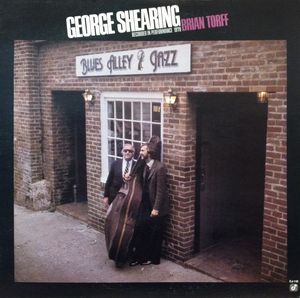 GEORGE SHEARING - George Shearing, Brian Torff ‎: Blues Alley Jazz cover 