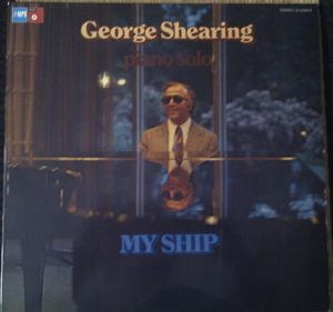 GEORGE SHEARING - My Ship cover 