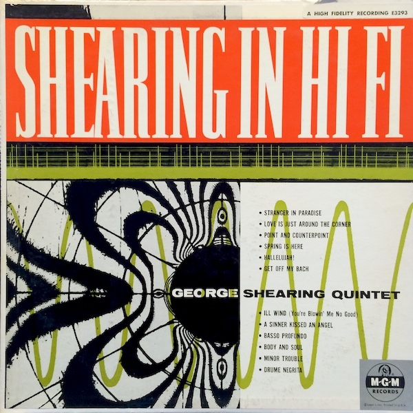 GEORGE SHEARING - Shearing In Hi Fi cover 