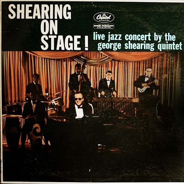 GEORGE SHEARING - Shearing on Stage cover 