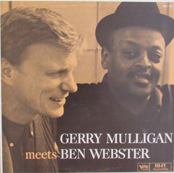GERRY MULLIGAN - Gerry Mulligan Meets Ben Webster cover 