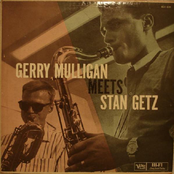 GERRY MULLIGAN - Gerry Mulligan Meets Stan Getz cover 