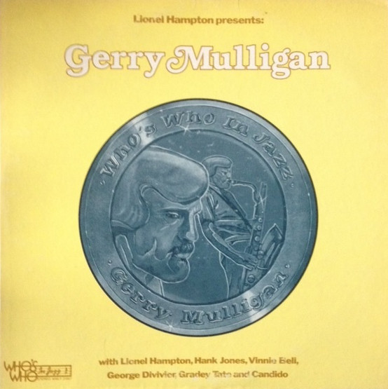 GERRY MULLIGAN - Lionel Hampton Presents Gerry Mulligan (aka The Sound Of Jazz - Gerry Mulligan) cover 