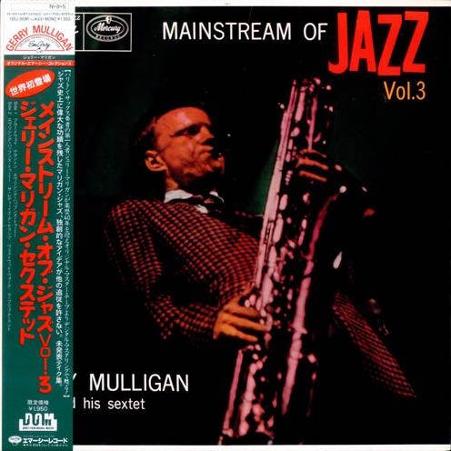 GERRY MULLIGAN - Mainstream Of Jazz Vol. 3 cover 