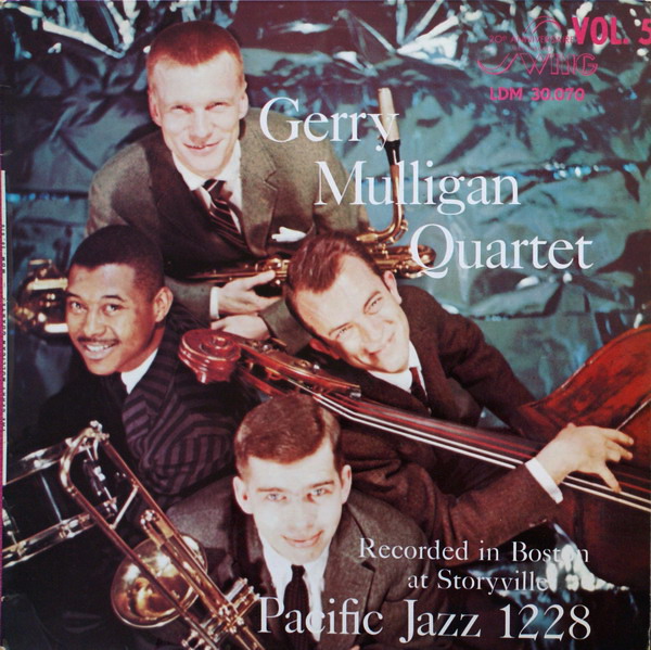 GERRY MULLIGAN - Recorded In Boston At Storyville cover 