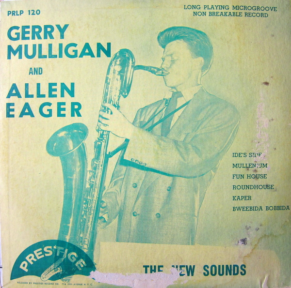 GERRY MULLIGAN - Gerry Mulligan And Allen Eager ‎: The New Sounds cover 