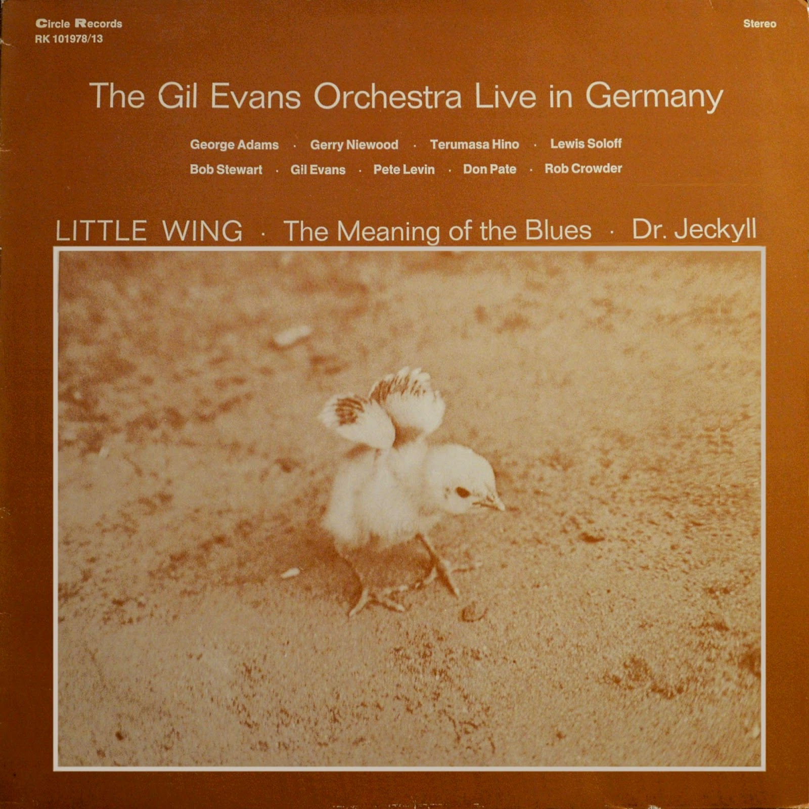 GIL EVANS - Little Wing (Live In Germany) cover 