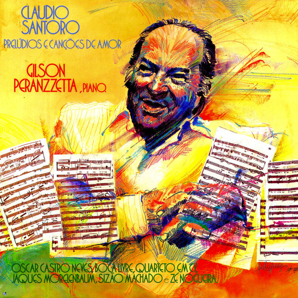 GILSON PERANZZETTA - Cláudio Santoro - prelúdios e canções de amor cover 