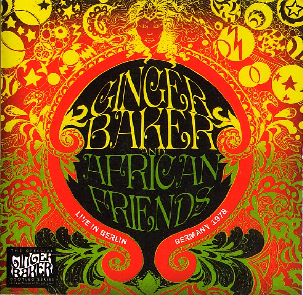 GINGER BAKER - Live In Berlin Germany 1978 cover 