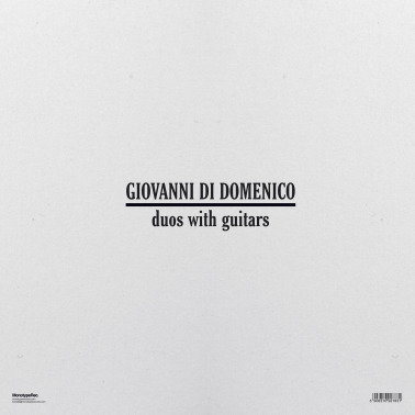 GIOVANNI DI DOMENICO - Duos With Guitars cover 