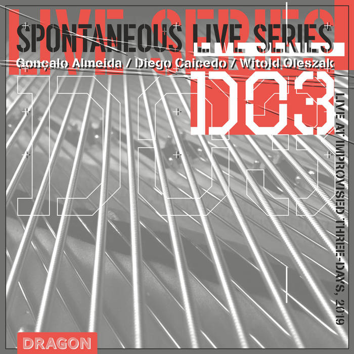 GONALO ALMEIDA - Gonalo Almeida, Diego Caicedo &amp; Witold Oleszak :  Spontaneous Live Series D03 cover 