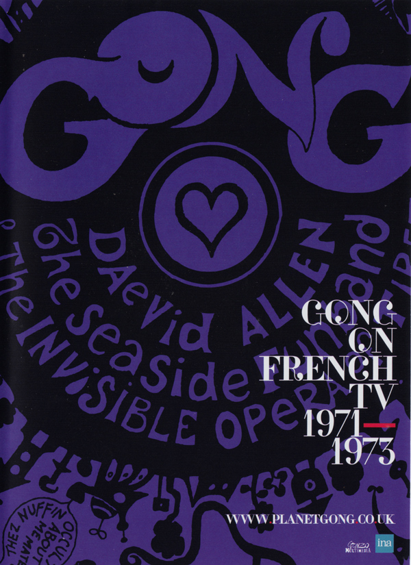 GONG - Gong On French TV 1971 - 73 cover 