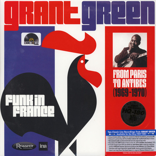 GRANT GREEN - Funk In France: From Paris to Antibes 1969-1970 cover 