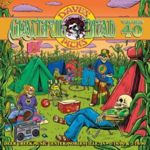 GRATEFUL DEAD - Dave’s Picks Volume 40 : Deer Creek Music Center, Noblesville, IN 1990 cover 