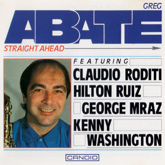 GREG ABATE - Straight Ahead cover 