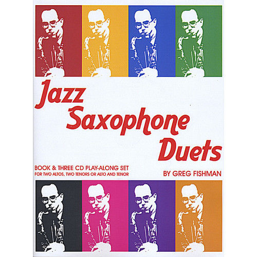GREG FISHMAN - Jazz Saxophone Duets cover 