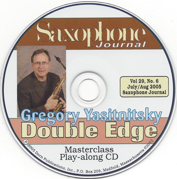 GREG YASINITSKY - Double Edge cover 