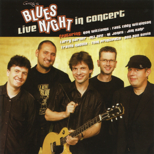 GREGOR HILDEN - Greg's Blues Night : Live In Concert cover 
