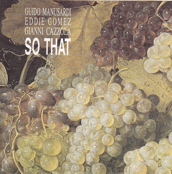 GUIDO MANUSARDI - So That cover 