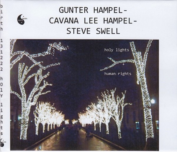 GUNTER HAMPEL - Holy Lights + Human Rights cover 
