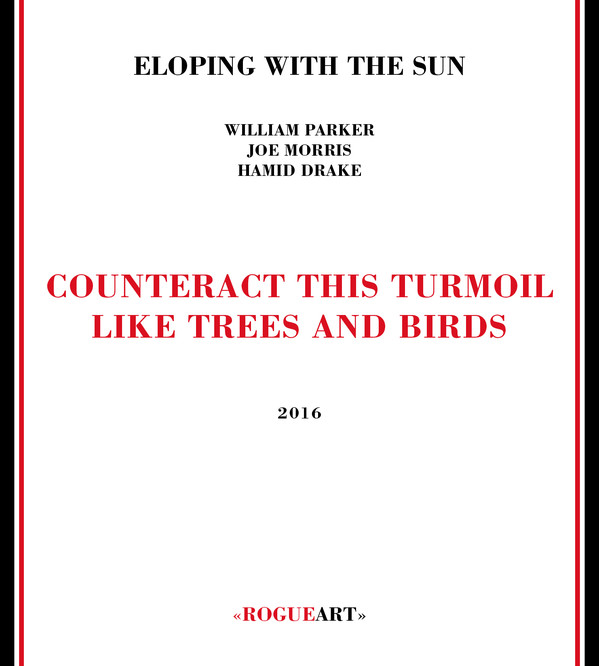 HAMID DRAKE - Eloping With The Sun, William Parker, Joe Morris, Hamid Drake ‎: Counteract This Turmoil Like Trees And Birds cover 