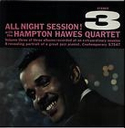 HAMPTON HAWES - All Night Session!, Volume 3 cover 