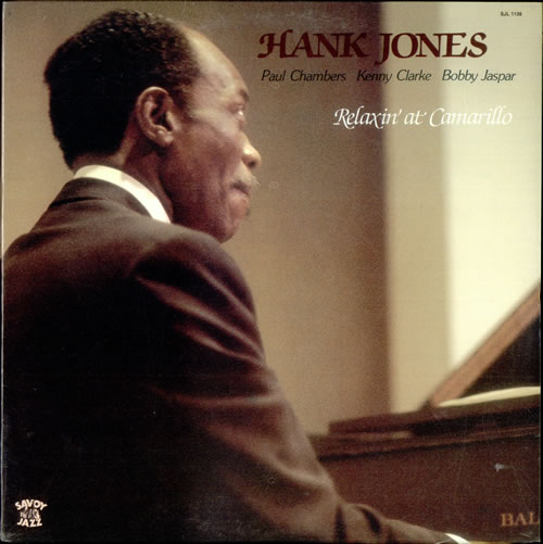 HANK JONES - Relaxin' At Camarillo cover 