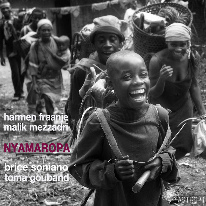 HARMEN FRAANJE - Harmen Fraanje, Malik Mezzadri, Brice Soniano, Toma Gouband : Nyamaropa cover 