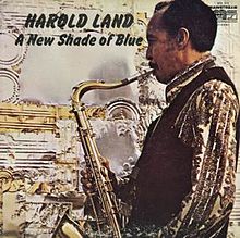 HAROLD LAND - A New Shade Of Blue cover 