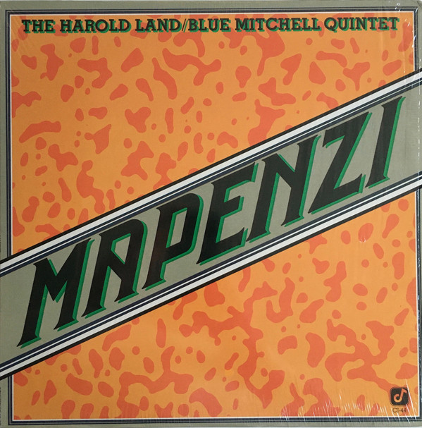 HAROLD LAND - The Harold Land / Blue Mitchell Quintet : Mapenzi cover 