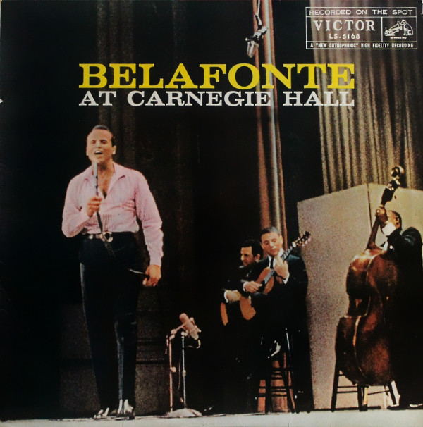 HARRY BELAFONTE - Belafonte At Carnegie Hall cover 