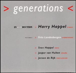 HARRY HAPPEL - Generations cover 