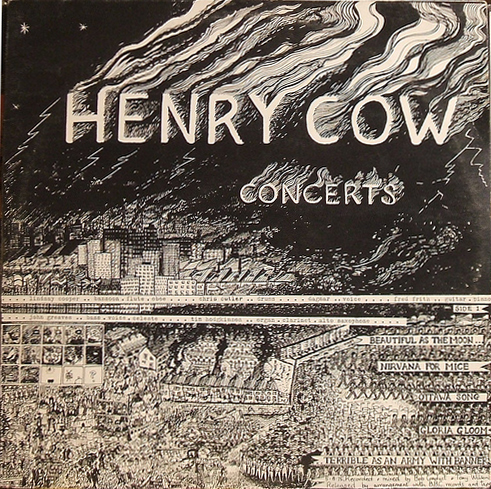 HENRY COW - Concerts cover 